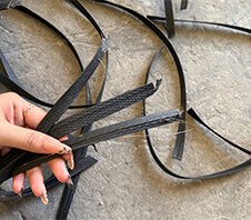 打包带钢丝分离机视频多少钱一台