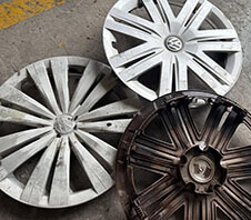 轮毂盖粉碎机视频多少钱一台